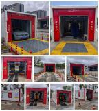 中國南昌，中國石化，隧道9刷電腦洗車機(jī)安裝調(diào)試中